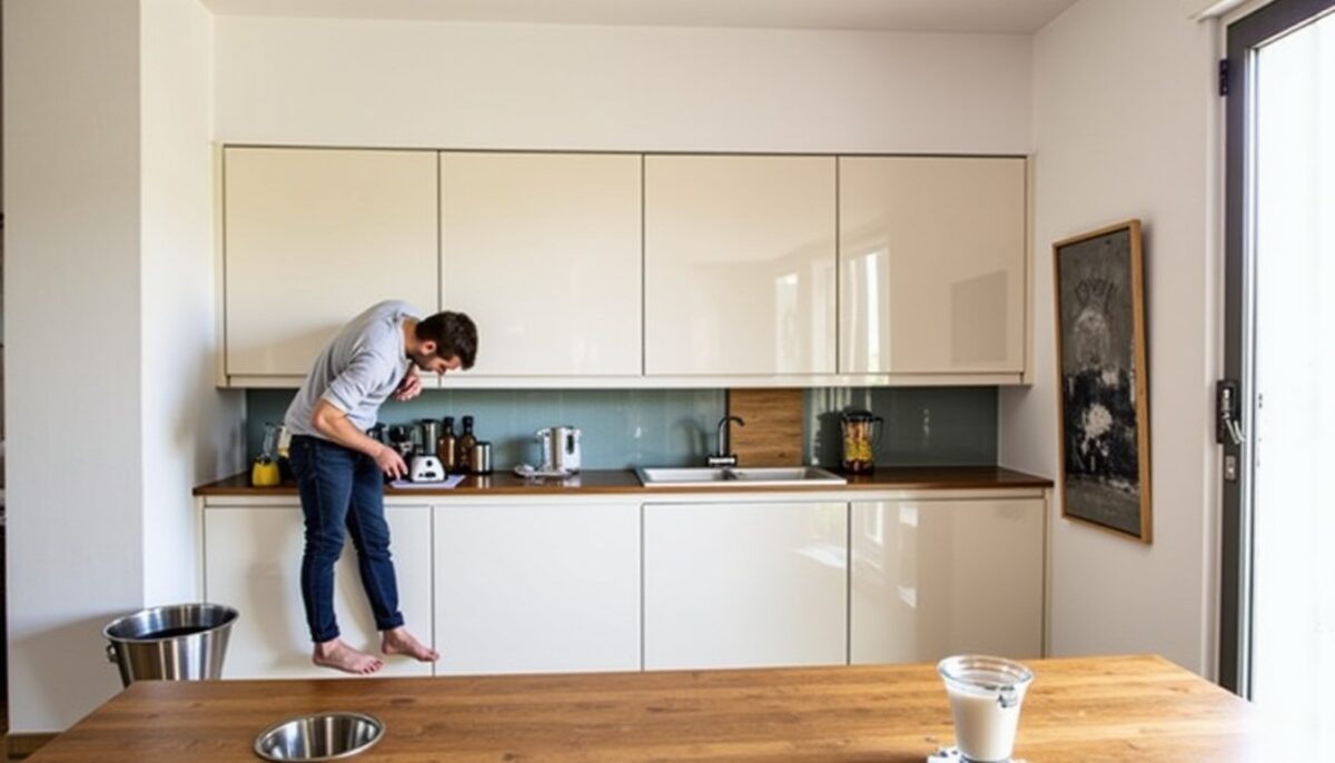 Réparer et refixer un meuble haut de cuisine sur placo arraché : guide pratique