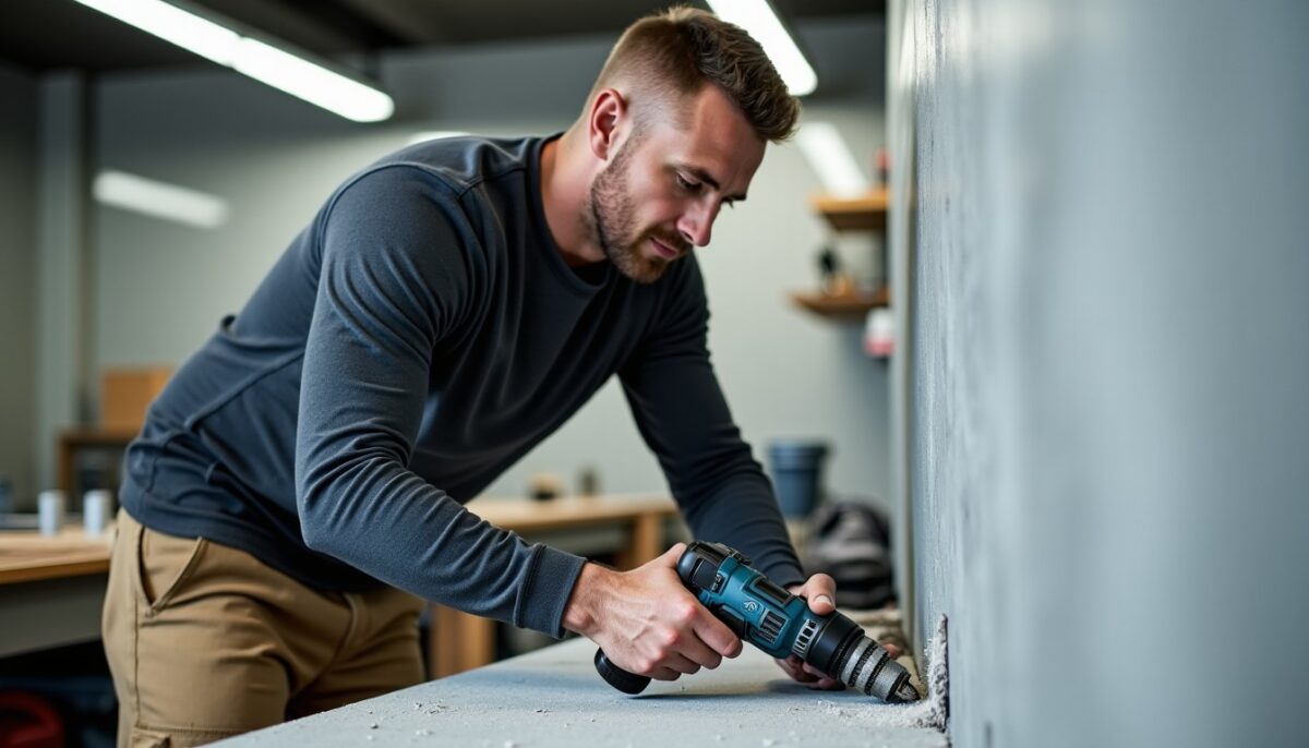 Comment percer un mur en béton sans utiliser la percussion : astuces, outils et recommandations pratiques