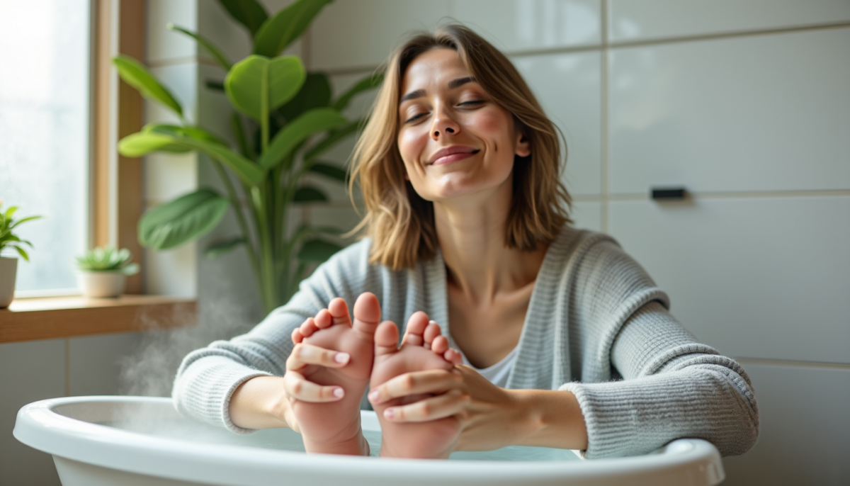 Bain de pieds régulier : impacts sur circulation et bien-être